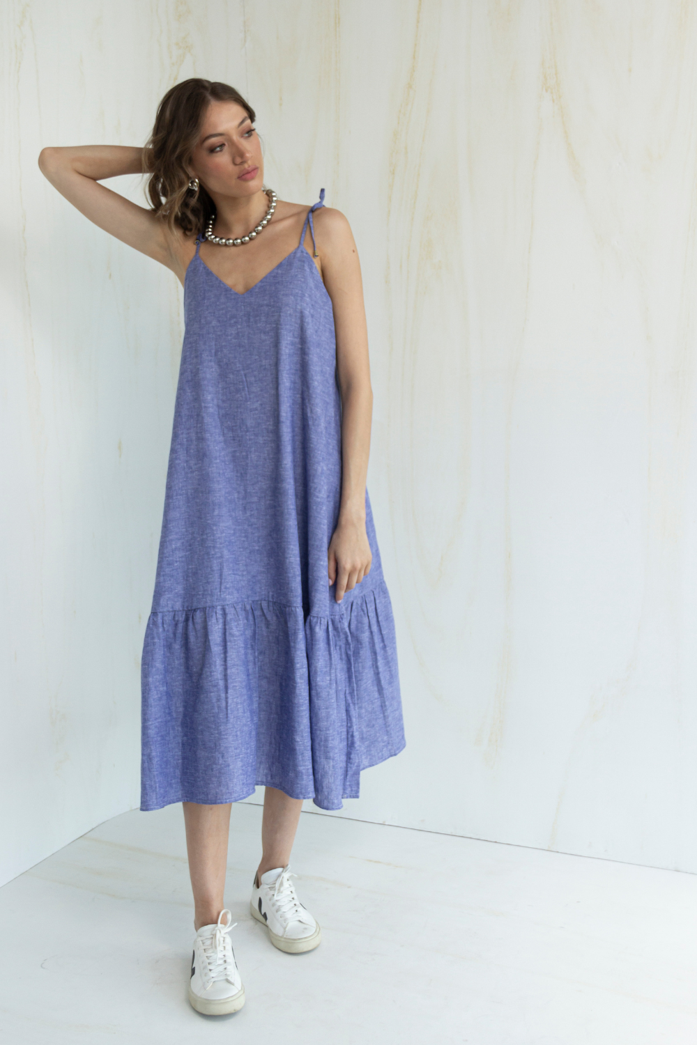 Vestido Sunday Indigo