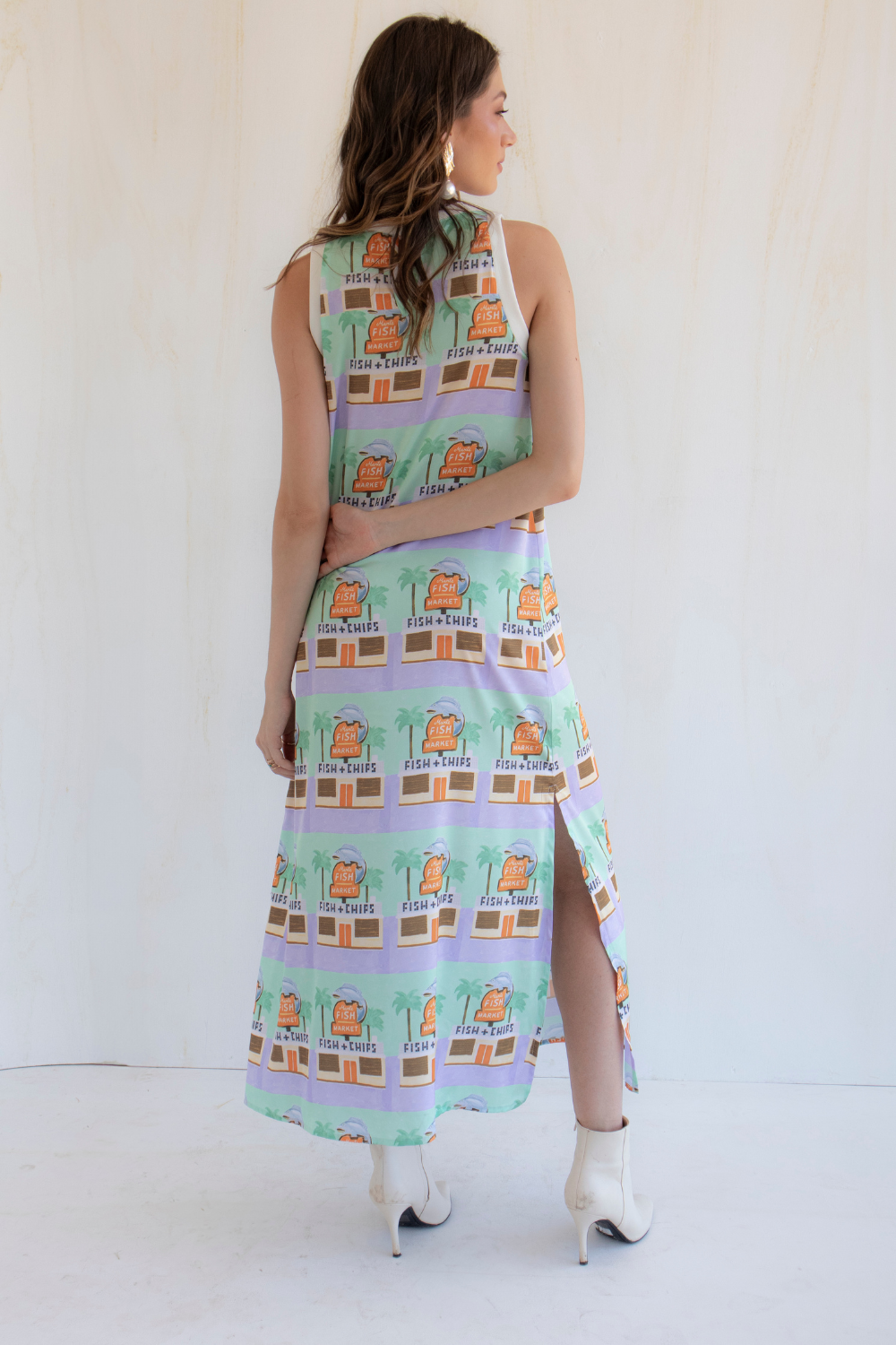 Vestido midi Juana Fish n' chips