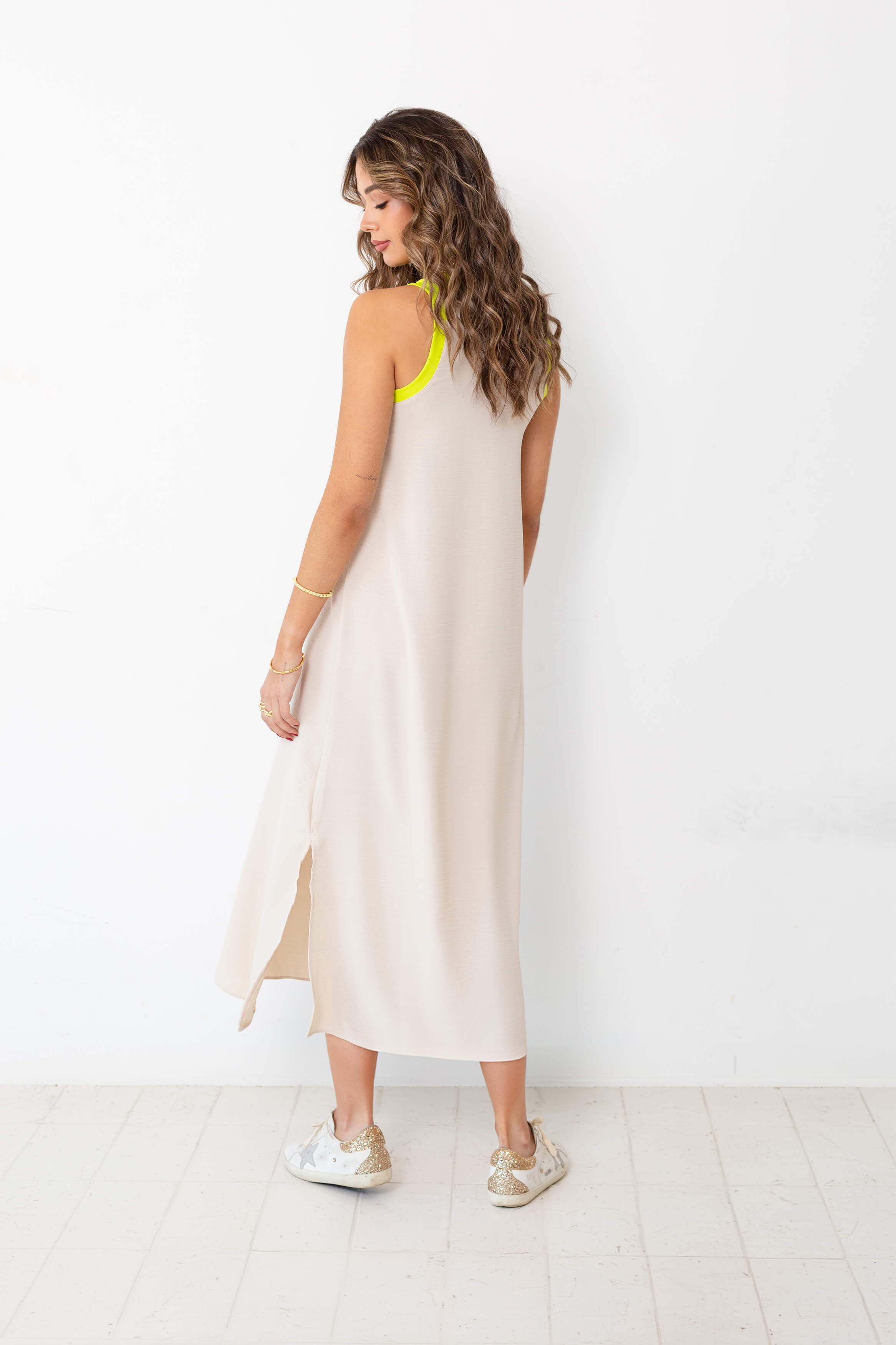 Vestido midi Juana Sand