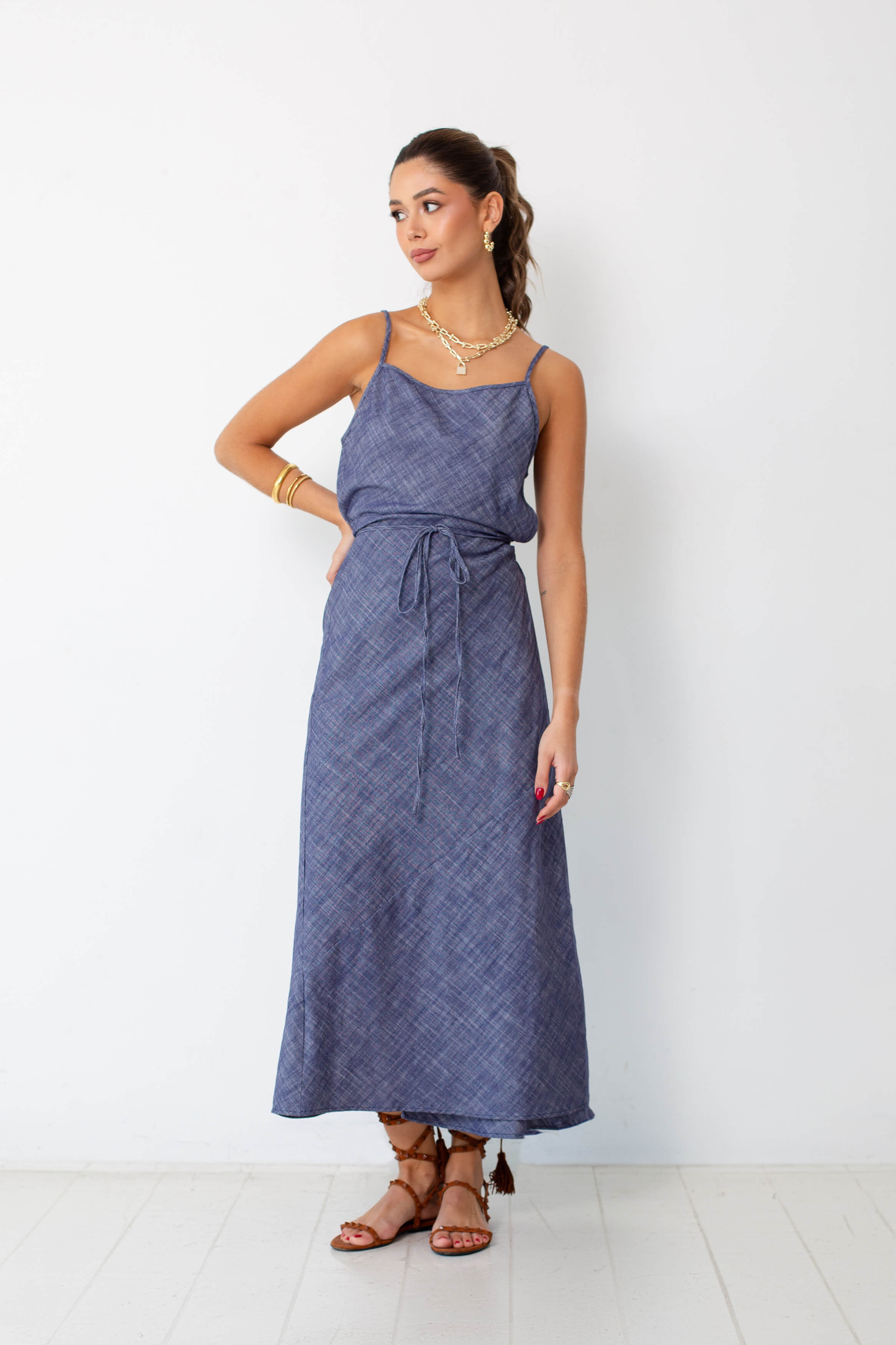 Vestido Macarena denim