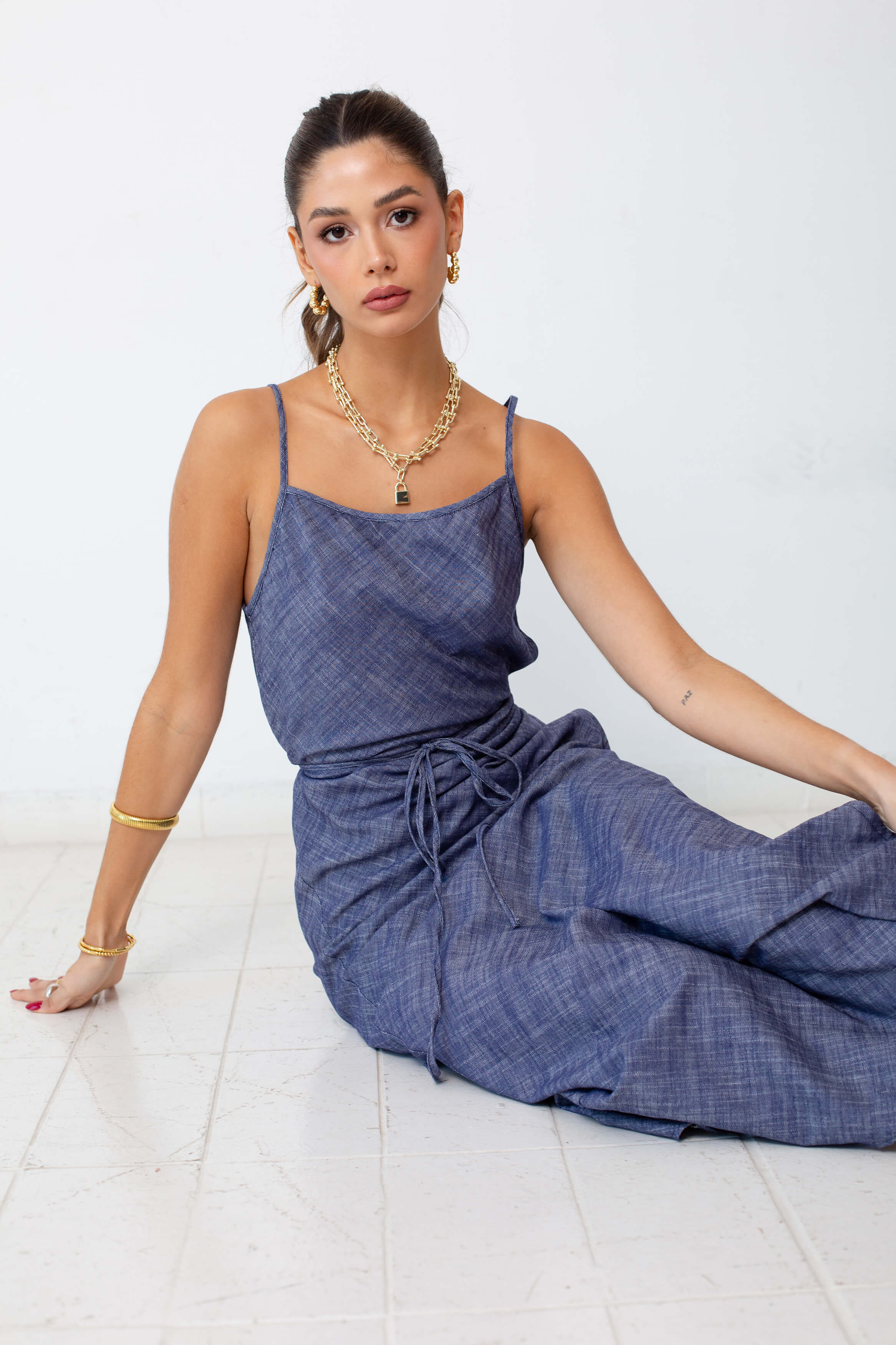 Vestido Macarena denim